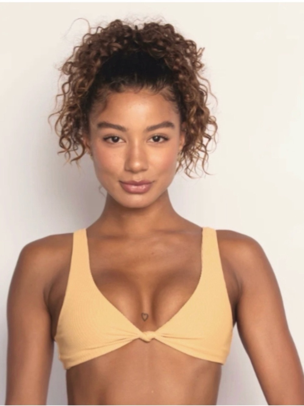 SKATIE Penny Bikini Top in Butter | NWT | Size XL